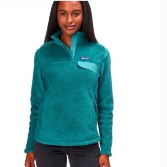 Patagonia Re-Tool Snap T Classic Pullover Fleece Womens Large - Picture 1 of 11